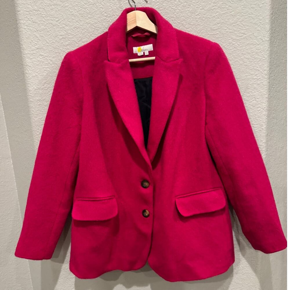 BODEN Drawn Wool Blazer Size US/12 - Picture 15 of 16